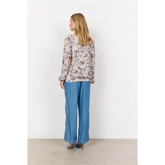 NWT SOYA CONCEPT PAMMI Floral Print Blouse - Picture 3 of 5